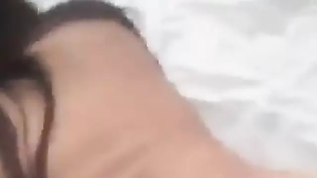 Home porn with an Asian woman